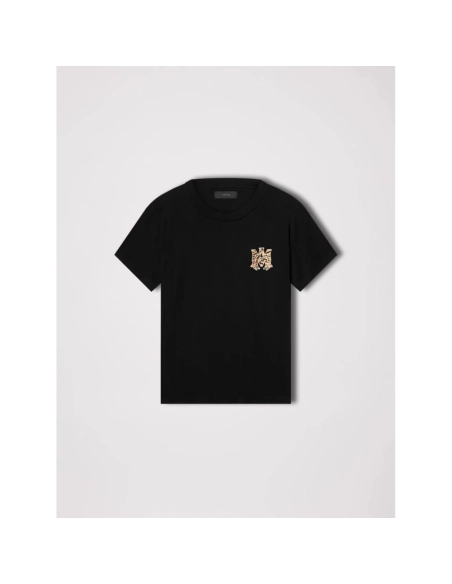 Amiri New leopard print short-sleeved T-shirt,Amiri T Shirt,Tshirt,APPAREL