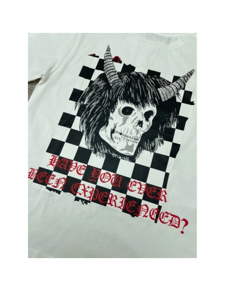 Amiri New joint Sanskrit short-sleeved digital direct spray Sanskrit skull printt T-shirt,Amiri T Shirt,Tshirt,APPAREL