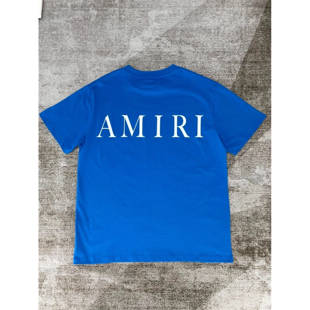 Amiri New AM Short Sleeve T-shirt,Amiri T Shirt,Tshirt,APPAREL