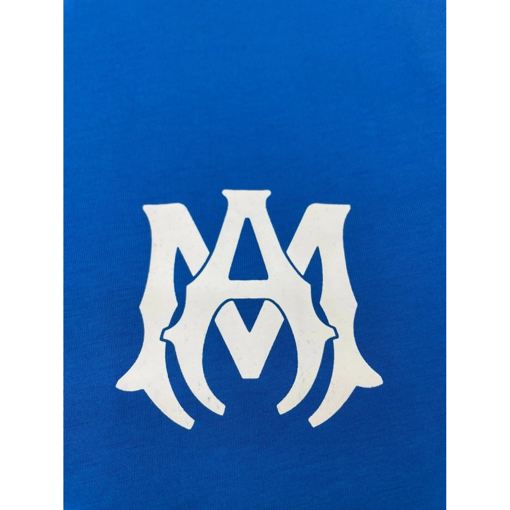 Amiri New AM Short Sleeve T-shirt,Amiri T Shirt,Tshirt,APPAREL