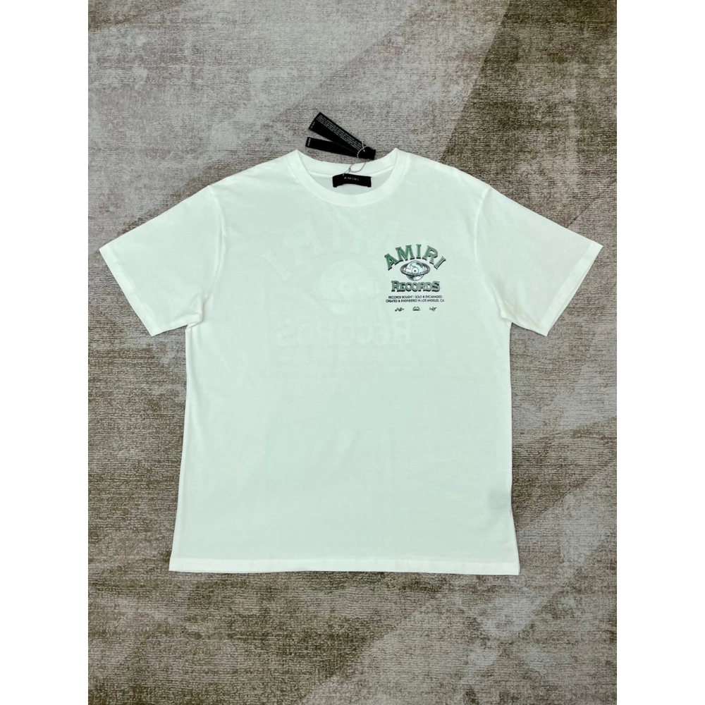 Amiri New Earth Printed Short Sleeve T-shirt,Amiri T Shirt,Tshirt,APPAREL