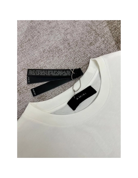 Amiri New Earth Printed Short Sleeve T-shirt,Amiri T Shirt,Tshirt,APPAREL