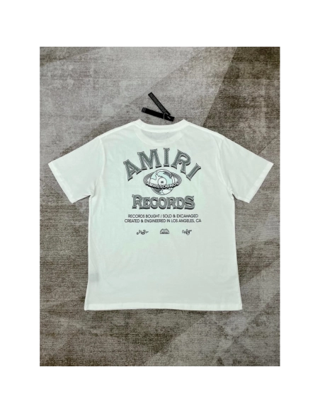 Amiri New Earth Printed Short Sleeve T-shirt,Amiri T Shirt,Tshirt,APPAREL