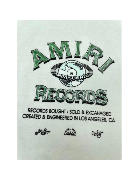 Amiri New Earth Printed Short Sleeve T-shirt,Amiri T Shirt,Tshirt,APPAREL