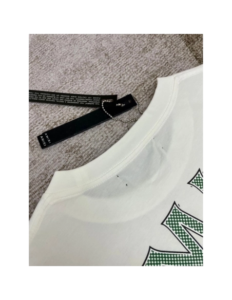 Amiri New Earth Printed Short Sleeve T-shirt,Amiri T Shirt,Tshirt,APPAREL