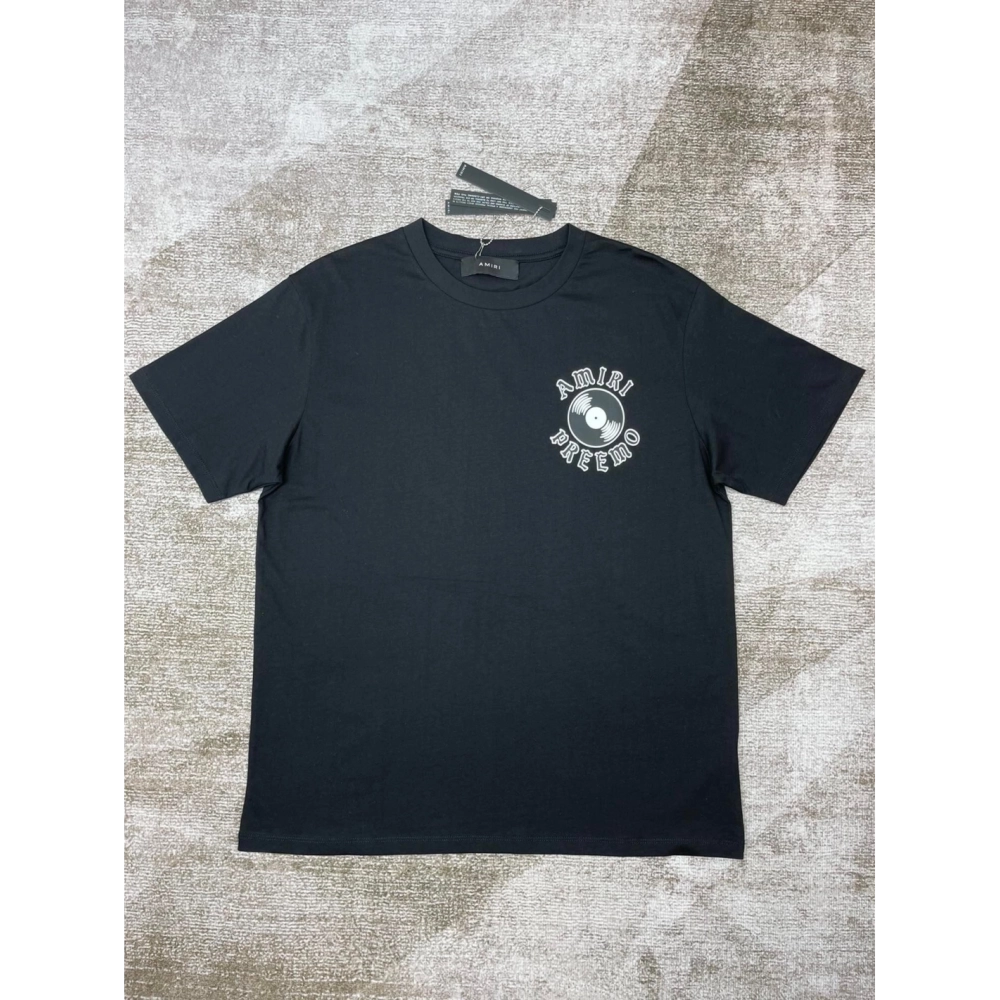 Amiri New Logo Collaboration Short Sleeve T-shirt,Amiri T Shirt,Tshirt,APPAREL