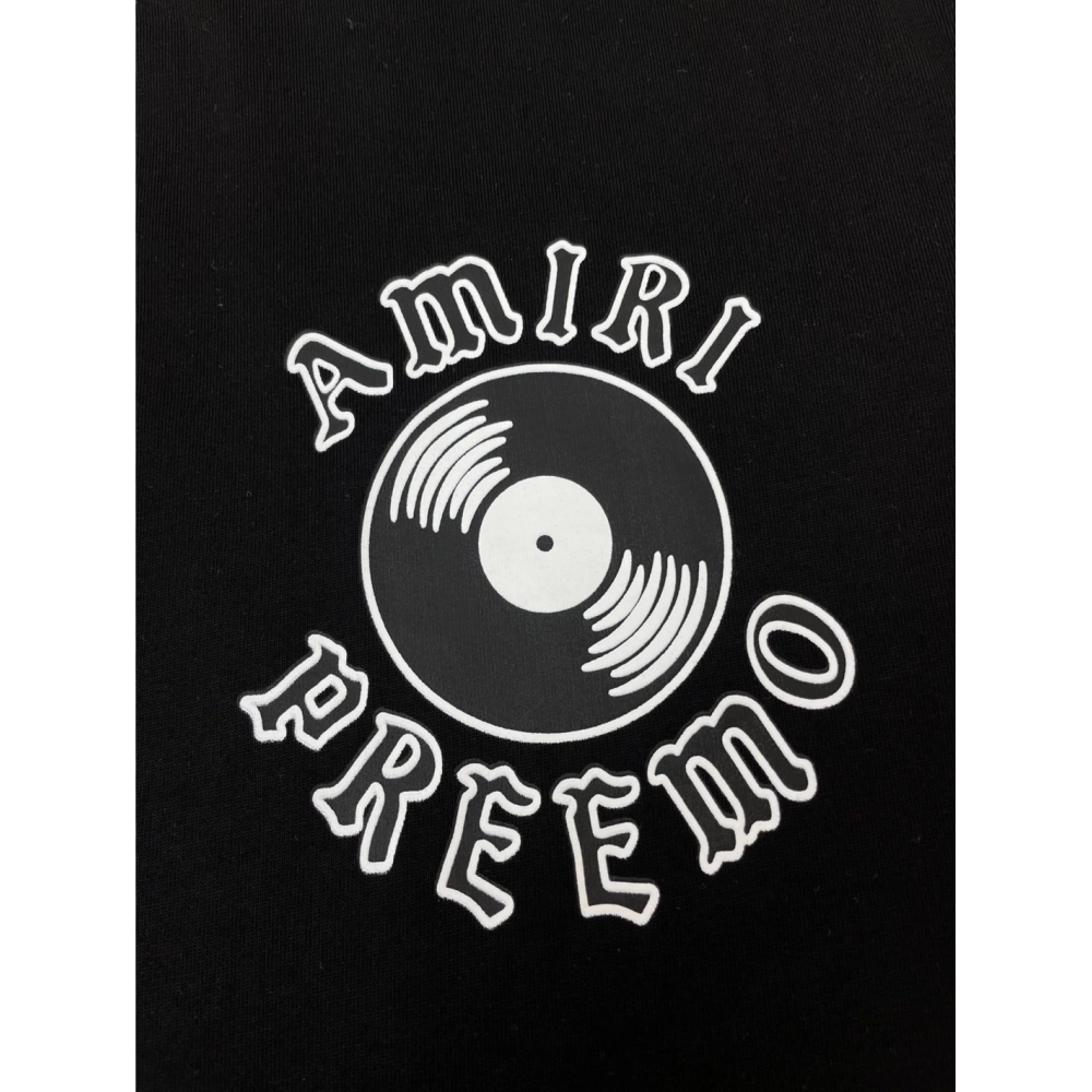 Amiri New Logo Collaboration Short Sleeve T-shirt,Amiri T Shirt,Tshirt,APPAREL