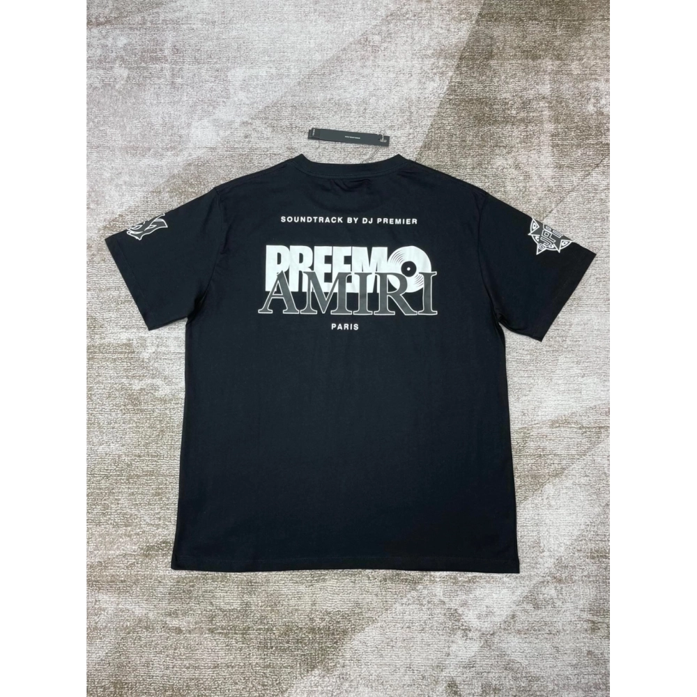 Amiri New Logo Special Print Short Sleeve T-shirt,Amiri T Shirt,Tshirt,APPAREL