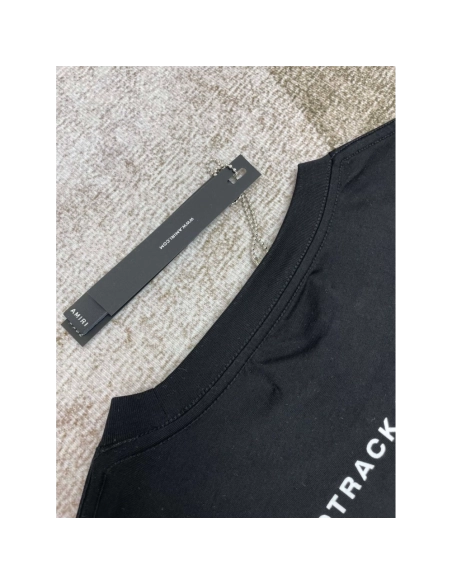 Amiri New Logo Special Print Short Sleeve T-shirt,Amiri T Shirt,Tshirt,APPAREL