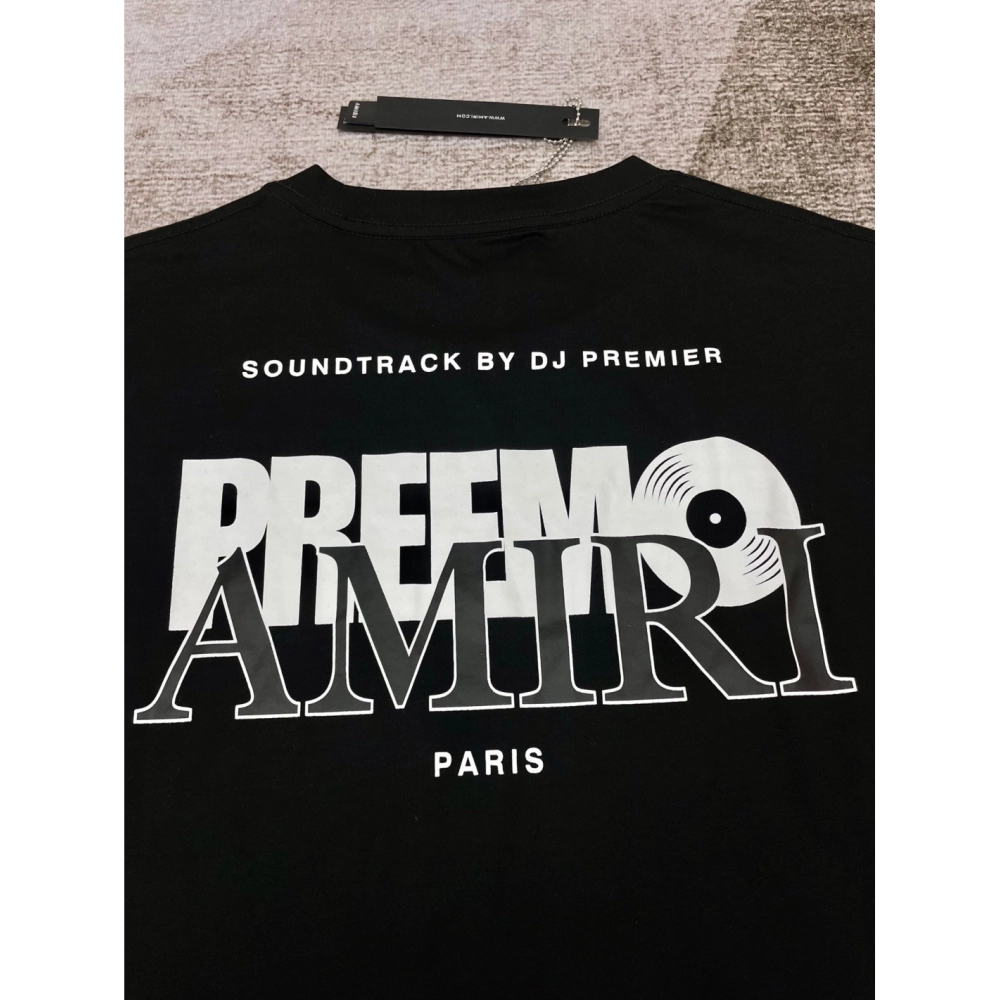 Amiri New Logo Special Print Short Sleeve T-shirt,Amiri T Shirt,Tshirt,APPAREL