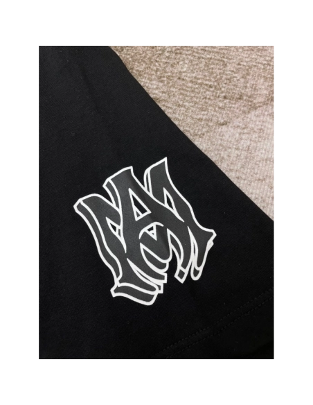 Amiri New Logo Special Print Short Sleeve T-shirt,Amiri T Shirt,Tshirt,APPAREL