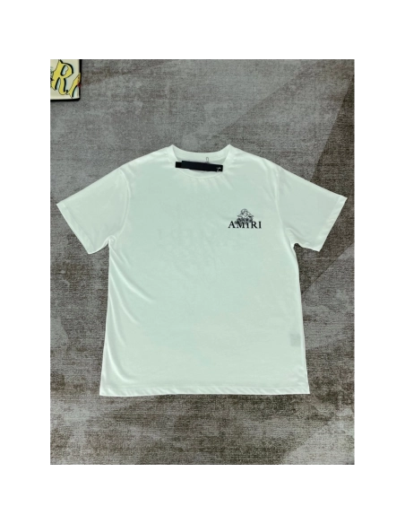 Amiri New correct version foam print T-shirt,Amiri T Shirt,Tshirt,APPAREL