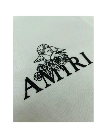 Amiri New correct version foam print T-shirt,Amiri T Shirt,Tshirt,APPAREL