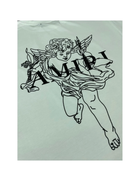 Amiri New correct version foam print T-shirt,Amiri T Shirt,Tshirt,APPAREL