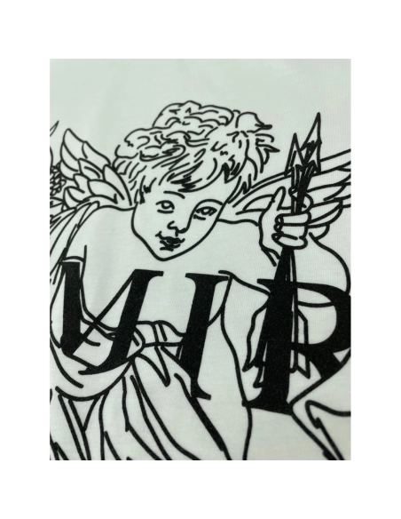 Amiri New correct version foam print T-shirt,Amiri T Shirt,Tshirt,APPAREL