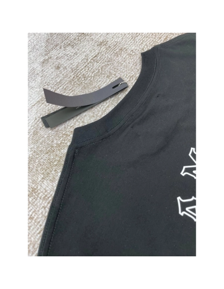Amiri New joint short-sleeved rear joint ZIG printed print T-shirt,Amiri T Shirt,Tshirt,APPAREL