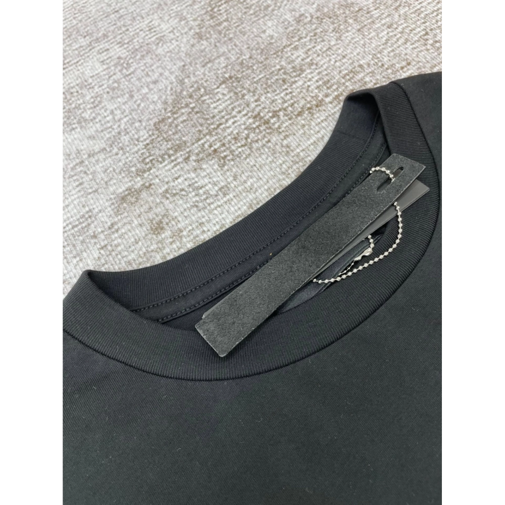Amiri New joint short-sleeved rear joint ZIG printed print T-shirt,Amiri T Shirt,Tshirt,APPAREL