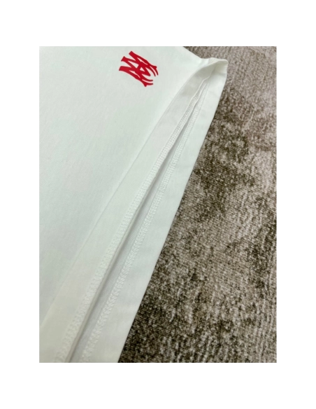 Amiri New Logo Letter Printed Short-Sleeve T-shirt,Amiri T Shirt,Tshirt,APPAREL