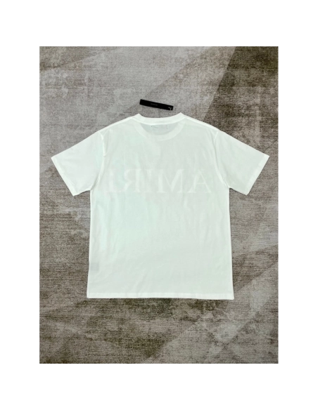 Amiri New Logo Letter Printed Short-Sleeve T-shirt,Amiri T Shirt,Tshirt,APPAREL