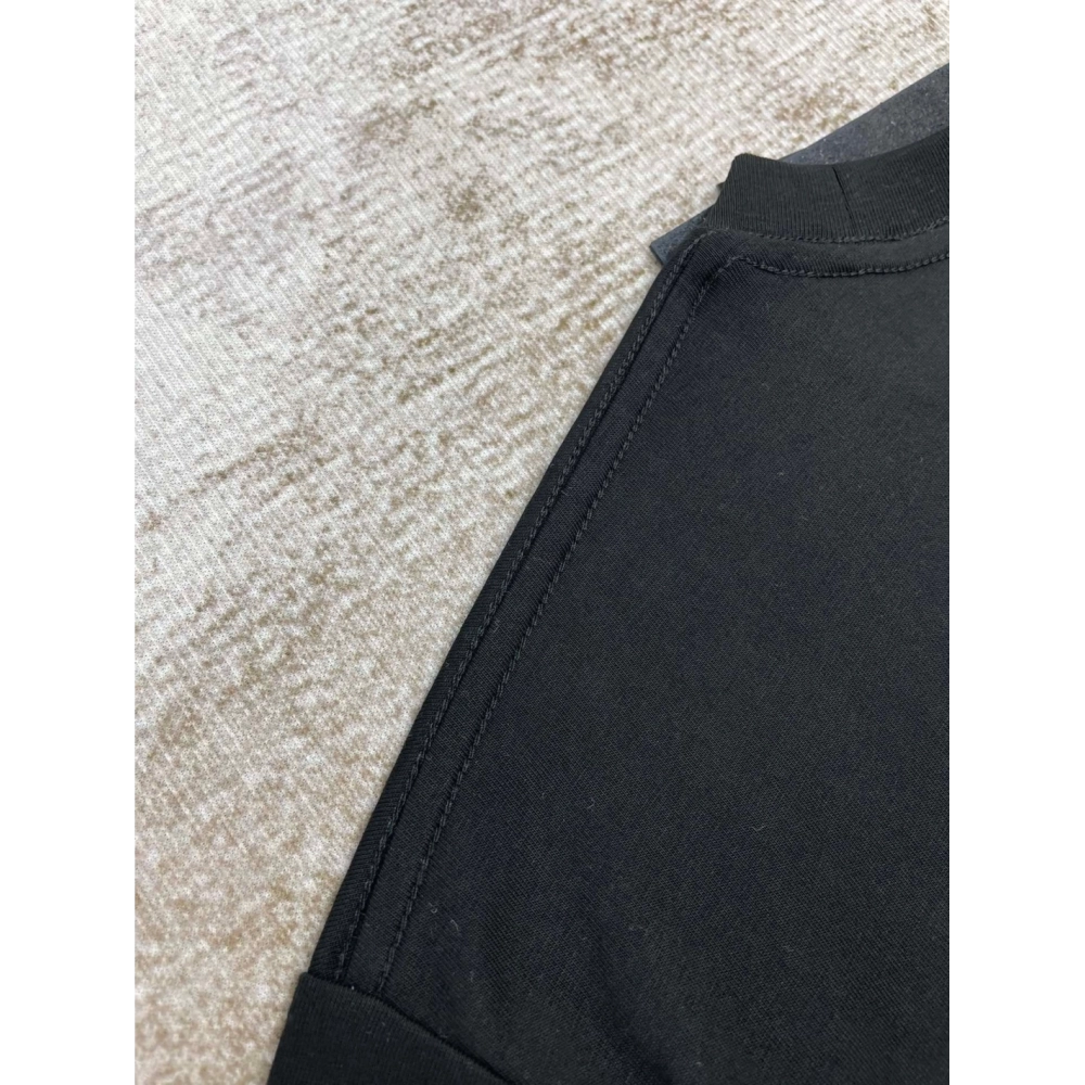 Amiri New print black letter short-sleeved rear wide small logo letter printt T-shirt,Amiri T Shirt,Tshirt,APPAREL