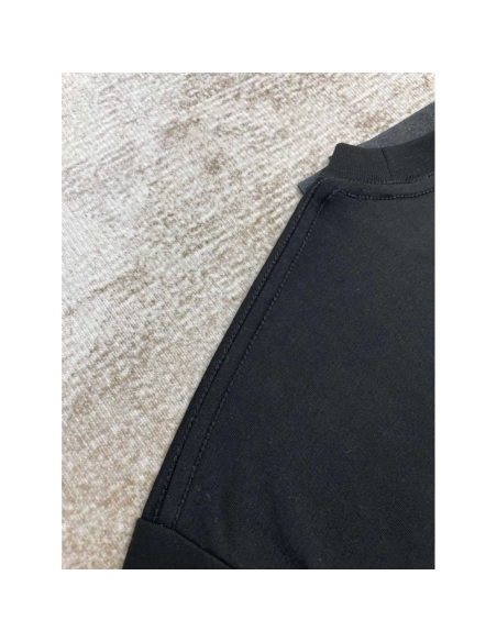 Amiri New print black letter short-sleeved rear wide small logo letter printt T-shirt,Amiri T Shirt,Tshirt,APPAREL