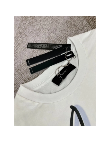 Amiri New Mermaid Printed Short-Sleeve T-shirt,Amiri T Shirt,Tshirt,APPAREL