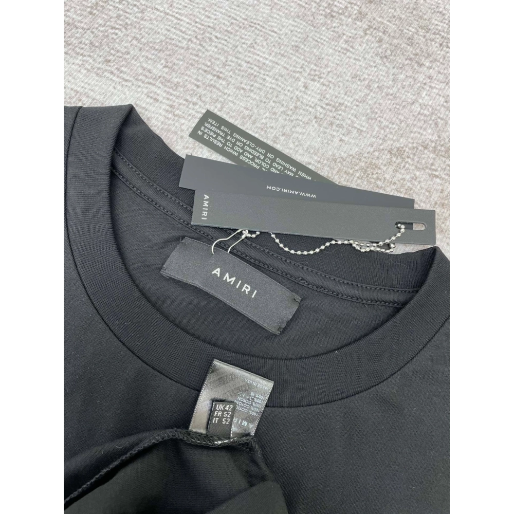 Amiri New print coconut tree short-sleeved wide logo coconut tree digital printt T-shirt,Amiri T Shirt,Tshirt,APPAREL