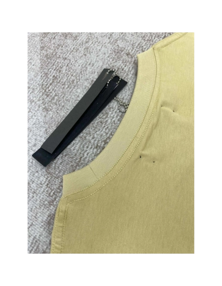 Amiri New print coffee short-sleeved rear wide gray letter printt T-shirt,Amiri T Shirt,Tshirt,APPAREL