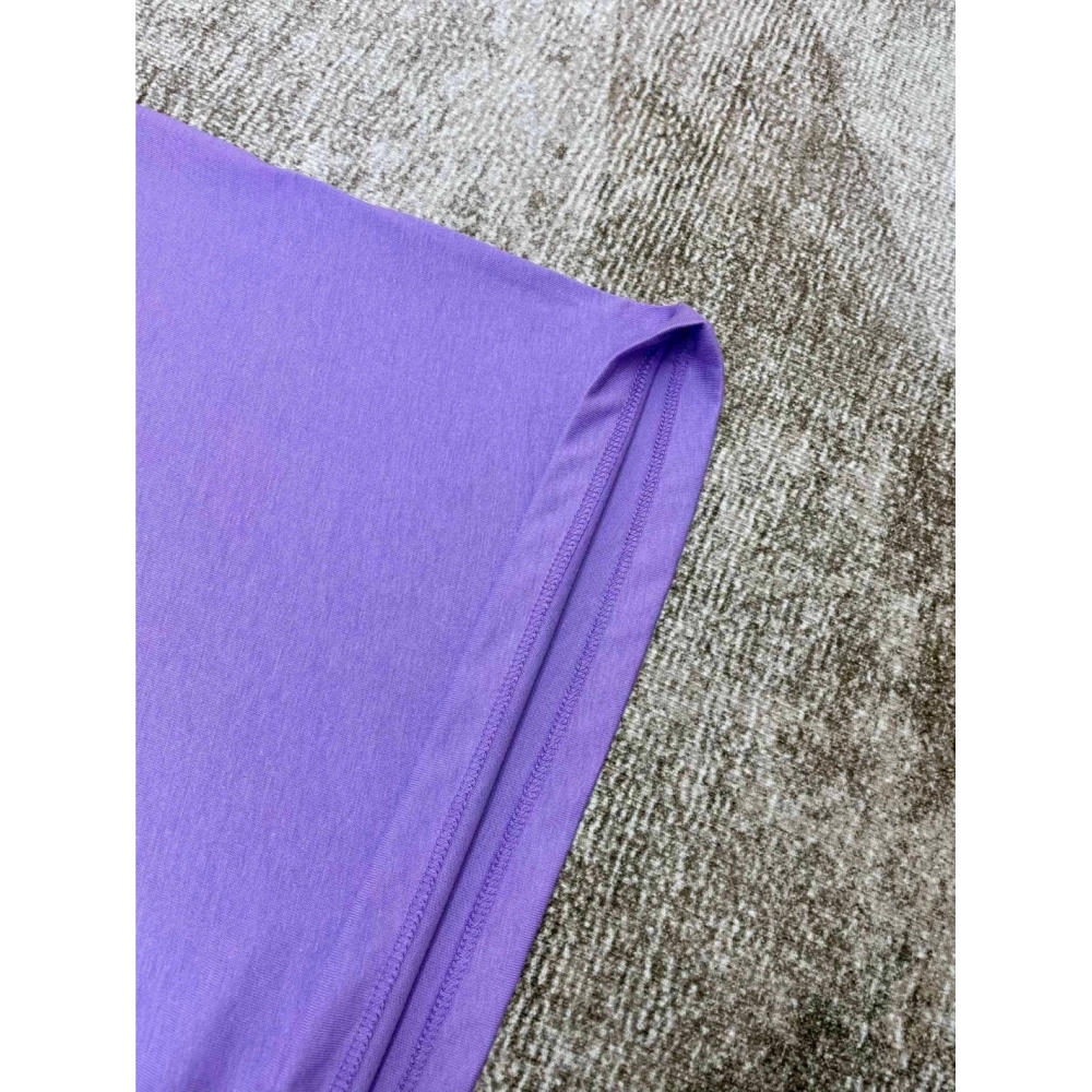 Amiri New print purple short-sleeved rear wide logo letter printt T-shirt,Amiri T Shirt,Tshirt,APPAREL
