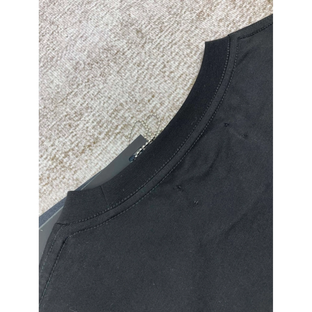 Amiri New print white letter foam short-sleeved wide white foam letter printt T-shirt,Amiri T Shirt,Tshirt,APPAREL