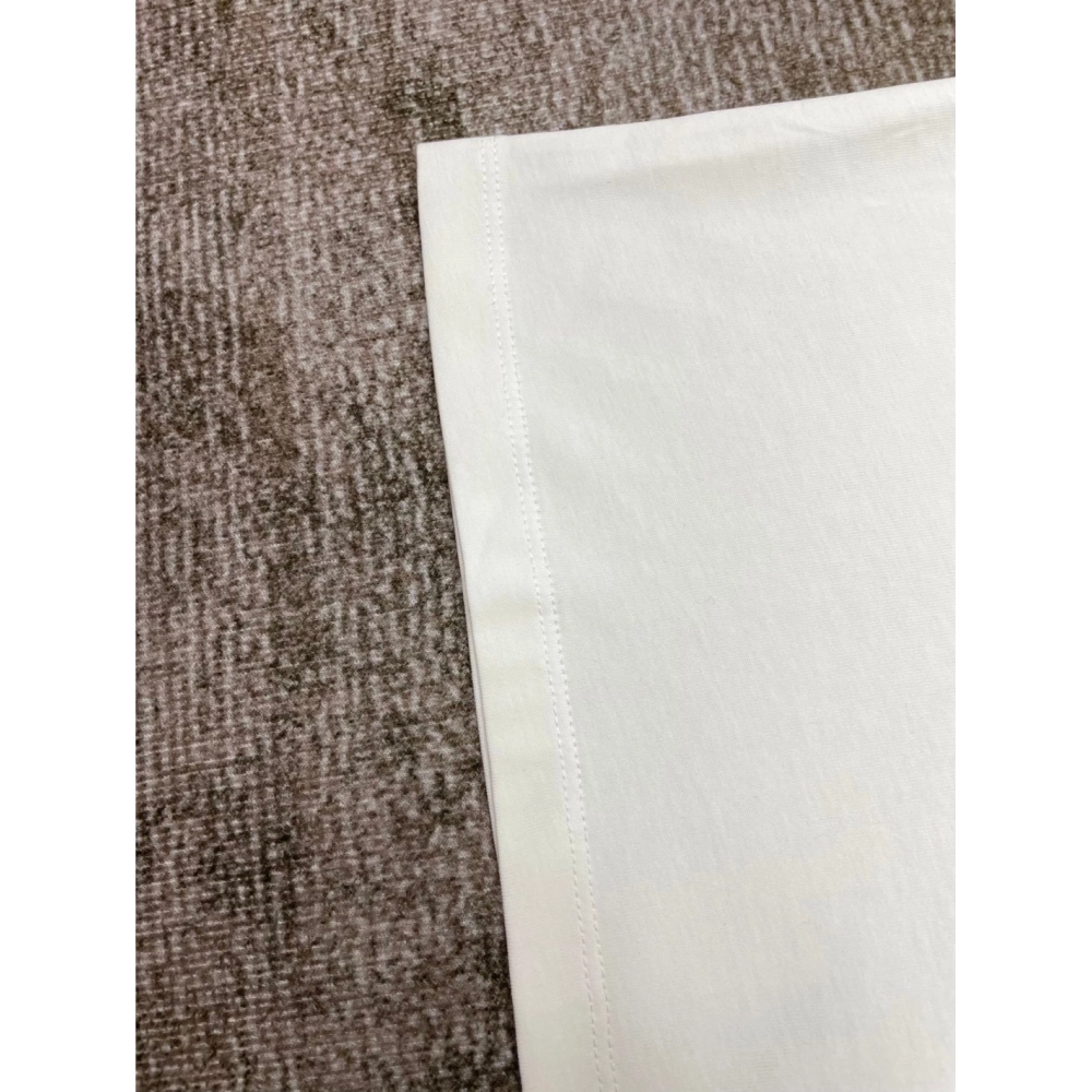 Amiri New print white short-sleeved rear wide small logo letter printt T-shirt,Amiri T Shirt,Tshirt,APPAREL