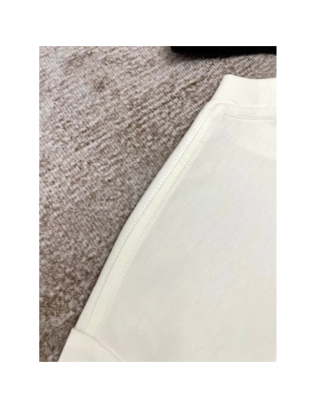 Amiri New print white short-sleeved rear wide small logo letter printt T-shirt,Amiri T Shirt,Tshirt,APPAREL