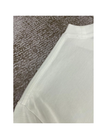 Amiri New short-sleeved AM letter logo print T-shirt,Amiri T Shirt,Tshirt,APPAREL
