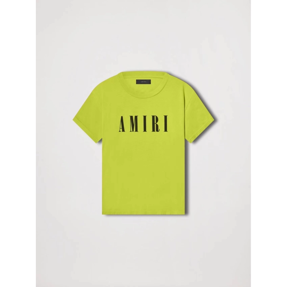 Amiri New short-sleeved letter thick board three-dimensional sense paste printt T-shirt,Amiri T Shirt,Tshirt,APPAREL