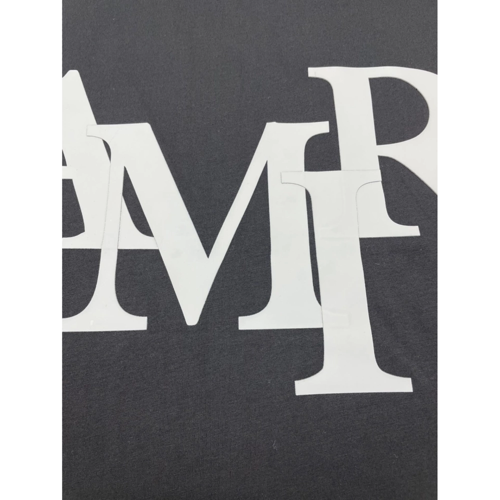 Amiri New short-sleeved New wash water mark tag T-shirt,Amiri T Shirt,Tshirt,APPAREL