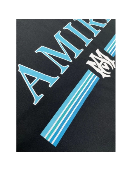 Amiri New short-sleeved New wash water mark tag T-shirt,Amiri T Shirt,Tshirt,APPAREL