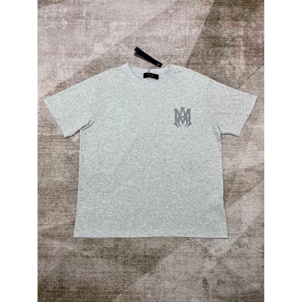 Amiri New short-sleeved New wash water mark tag T-shirt,Amiri T Shirt,Tshirt,APPAREL