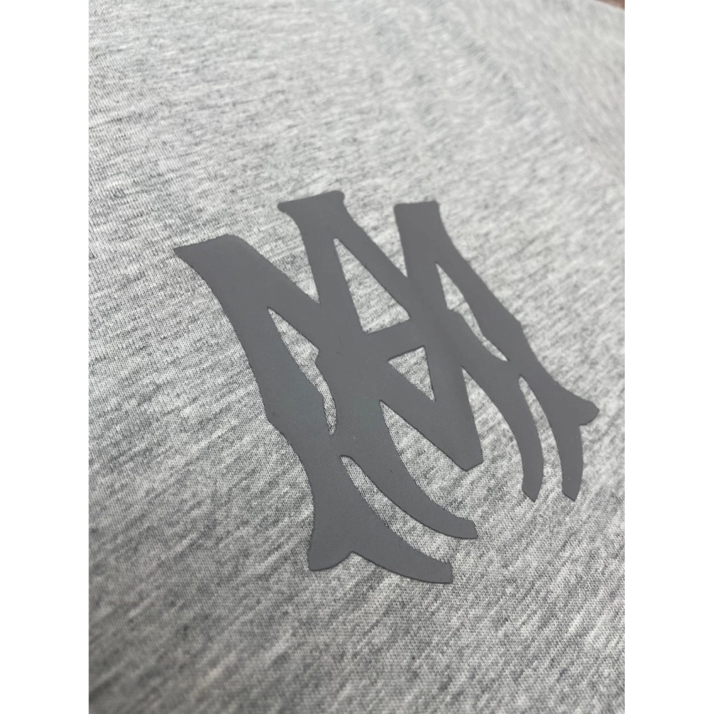 Amiri New short-sleeved New wash water mark tag T-shirt,Amiri T Shirt,Tshirt,APPAREL