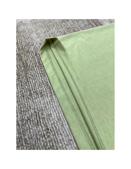 Amiri New short-sleeved rear letter mint green special color paste printt T-shirt,Amiri T Shirt,Tshirt,APPAREL