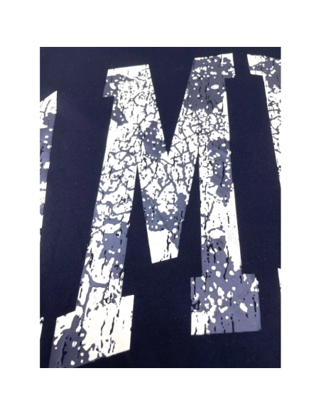 Amiri New short-sleeved special color paste print rice yellow crack printt T-shirt,Amiri T Shirt,Tshirt,APPAREL