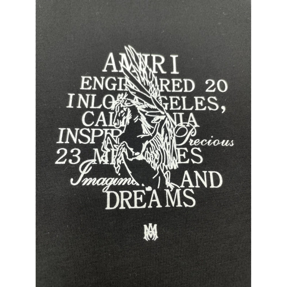 Amiri New White Letter Printed Short-Sleeve T-shirt,Amiri T Shirt,Tshirt,APPAREL