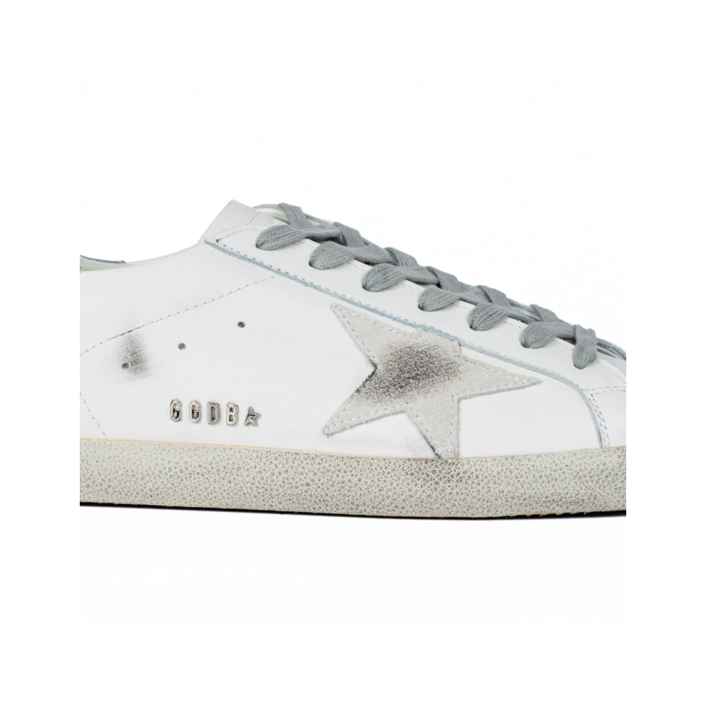 Golden Goose Super-Star White Silver,GOLDEN GOOSE