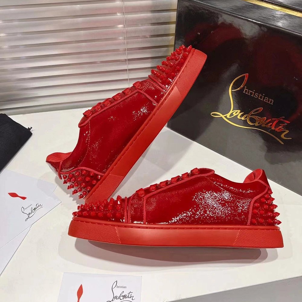 Christian Louboutin Louis Junior P Pik Pik Strass Sneakers,Christian Louboutin Sneakers