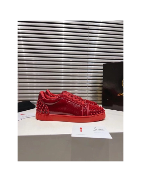 Christian Louboutin Louis Junior P Pik Pik Strass Sneakers,Christian Louboutin Sneakers