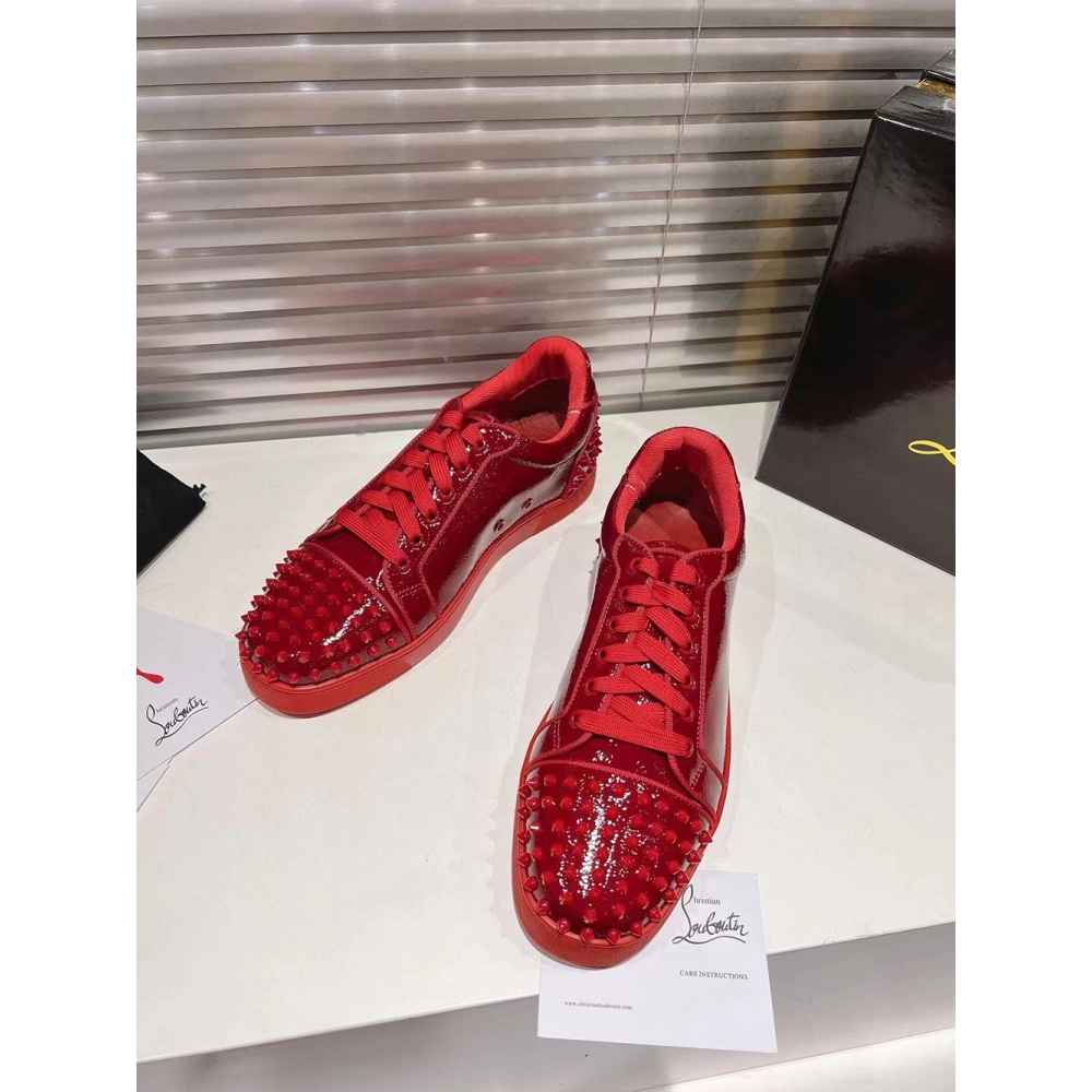 Christian Louboutin Louis Junior P Pik Pik Strass Sneakers,Christian Louboutin Sneakers
