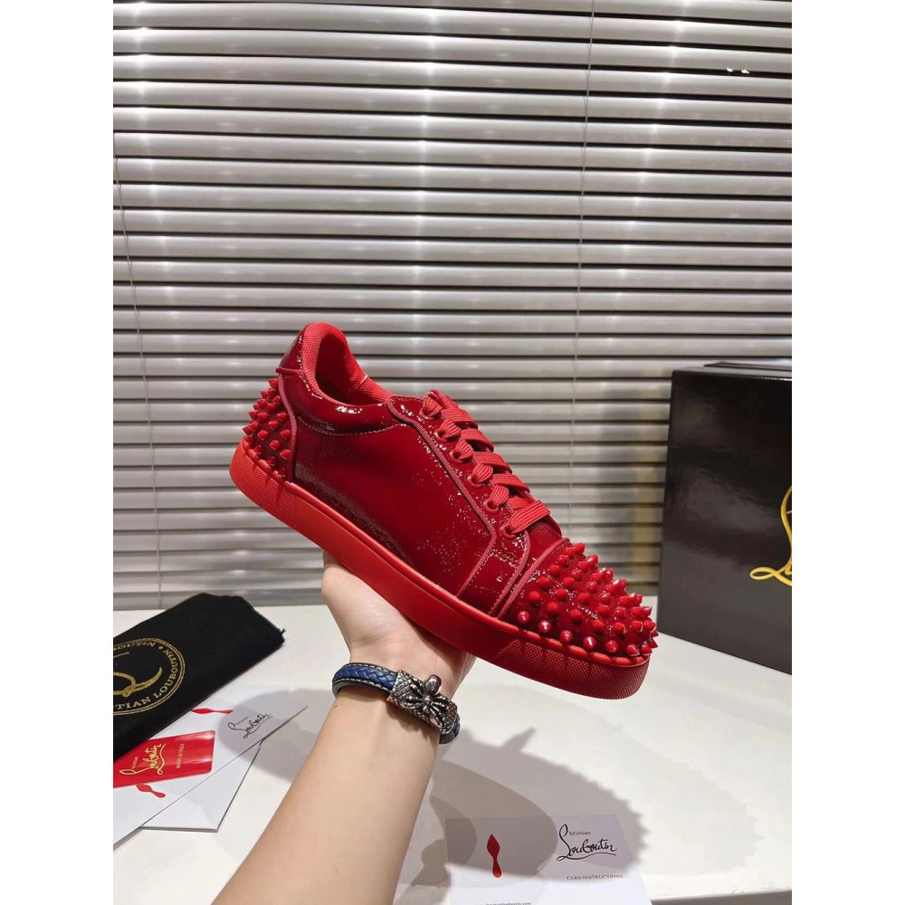 Christian Louboutin Louis Junior P Pik Pik Strass Sneakers,Christian Louboutin Sneakers