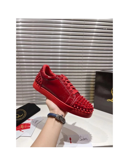 Christian Louboutin Louis Junior P Pik Pik Strass Sneakers,Christian Louboutin Sneakers
