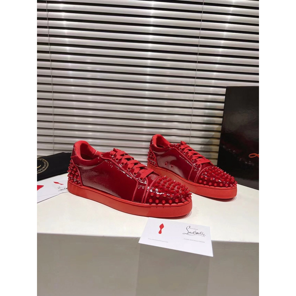 Christian Louboutin Louis Junior P Pik Pik Strass Sneakers,Christian Louboutin Sneakers
