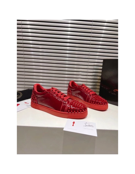 Christian Louboutin Louis Junior P Pik Pik Strass Sneakers,Christian Louboutin Sneakers