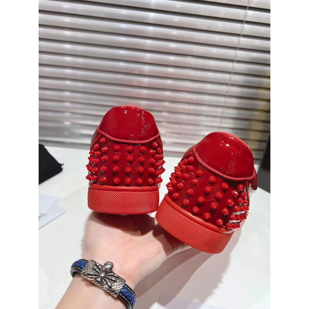 Christian Louboutin Louis Junior P Pik Pik Strass Sneakers,Christian Louboutin Sneakers